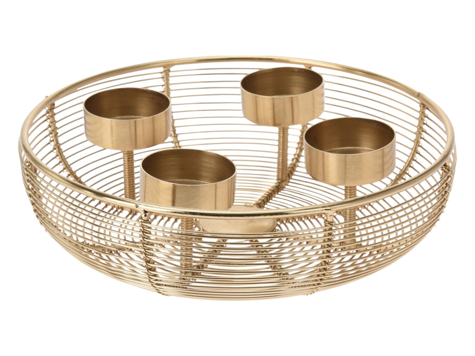 A98020580_COMPOSITION_001_ SUPORTE P/VELAS METAL COR:DOURADO - Image 1