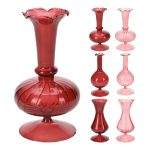 JARRA VIDRO 16CM ROSA SORTIDOS