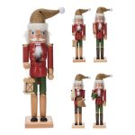 QUEBRE-NOZES 38CM MADEIRA SORTIDOS