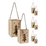 CONJ.2 LANTERNAS MADEIRA