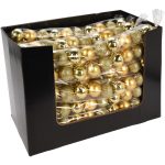 BOLAS NATAL 10UNID 5CM COR:OURO