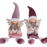 ANJO C/VESTIDO 60CM SORTIDOS COR:ROSA