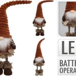 GNOME DECORATICO C/LED 54CM SORTIDOS