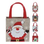 SACO FELTRO MOTIVOS NATAL 18CM