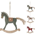 CAVALO BALOIÇO FELTRO 15CM SORTIDOS