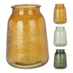 JARRA VIDRO 18CM SORTIDAS