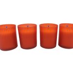 PACK4 VELAS CULTO COR:VERMELHO