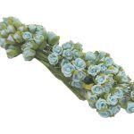 SACO C/RAMO DE FLOR COR:AZUL 12X10