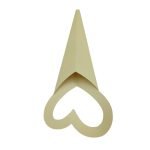 CONE P/FLOR 46,5CM COR:CREME