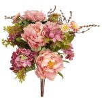 RAMO PEONIAS Y HORTENSIAS 55CM