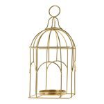 GAIOLA METAL COR:DOURADO