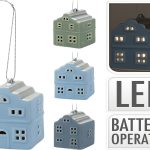 CASA CERAMICA C/LED 8CM