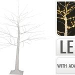 ARVORE C/189 LEDS 1.20MT COR:BRANCO