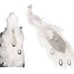 PASSARO REAL C/CLIP 6X5X25CM COR:BRANCO