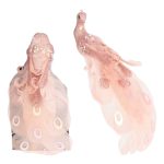 PASSARO REAL C/CLIP 6X5X25CM COR:ROSA