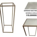 COLUNA FERRO COR:OURO