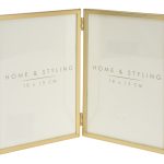 PORTAFOTOS DUPLO 18X13 COR:DOURADO