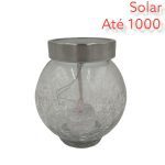 CENDEEIRO SOLAR "1000DIAS" DIA.25X16ALT. CM