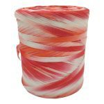 RAFIA ROLO 1.5CMX200MTS MULTICOLOR "VERMELHO"