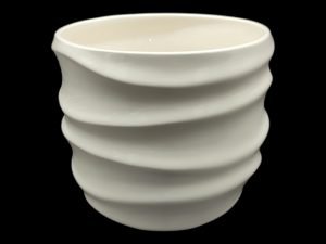 CERAMICA- VASO CAPELA COR:VIDRO