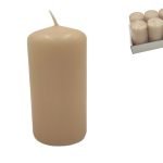 PACK C/6 VELAS RED. 8X4CM