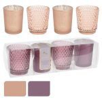 CONJ.4 VELAS PERFUMADAS 6CM