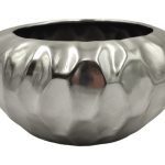 CERAMICA- TAÇA KANSAS PEQ. COR:PRATA