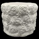 CERAMICA- VASO ROSAS PEQ.