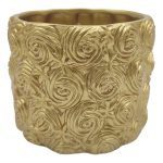 CERAMICA- VASO ROSAS PEQ.