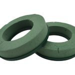 COROA BASE PLASTICO C/ESPUMA 15CM 2UNID.