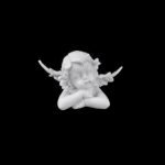 MARFINITE -BUSTO CABEÇA ANJO COR BRANCO