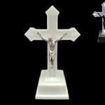 CANDEEIRO ELETRICO C/CRUZ LED C/PILHAS