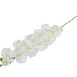 FLOR ARTIFICIAL -PE "ORQUIDEA" COR BRANCO 120CM