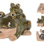 FIGURA CERAMICA ANIMAL C/FILHO