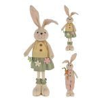 PELUCHE COELHO EM PE 78CM SORTIDOS