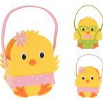 SACO FELTRO FORMA PINTAINHO SORTIDOS