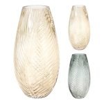 JARRA VIDRO FOLHAS SORTIDAS