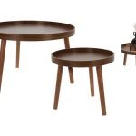 CONJ.2 MESAS MADEIRA
