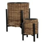 **CONJ.2 VASO PLASTICO C/PES