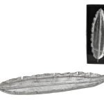 BANDEJA FOLHA COR:PRATEADA