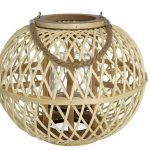 PORTAVELAS C/VIDRO COR:CASTANHO