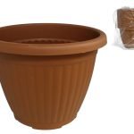 VASO PLASTICO 31L TERRECOTA