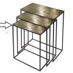 MESA ALUMINIO RETANGULAR