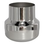 JARRA METAL DECORATIVA COR:PRATEADO