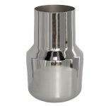 JARRA METAL DECORATIVA COR:PRATEADO