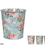 VASO METAL FLORIDO SORTIDOS