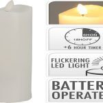 VELA LED DIA.5XALT.20CM COR:BRANCO