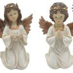 ANJO DE JOELHOS C/LUZ LED SORTIDOS