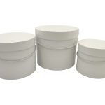 CONJ.3 CAIXAS C/CORDAO COR:BRANCA