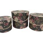 CONJ.3 CAIXAS C/CORDAO MOTIVOS